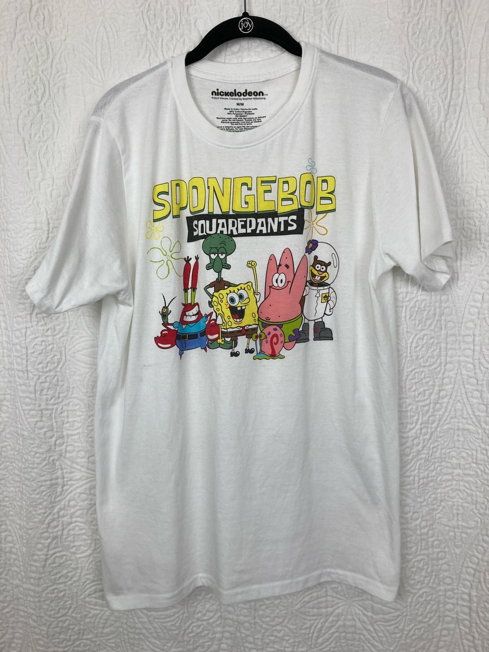 Nickelodeon SpongeBob SquarePants Squad T-Shirt sz Medium